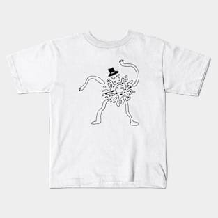 Gentlemanly Helios Kids T-Shirt